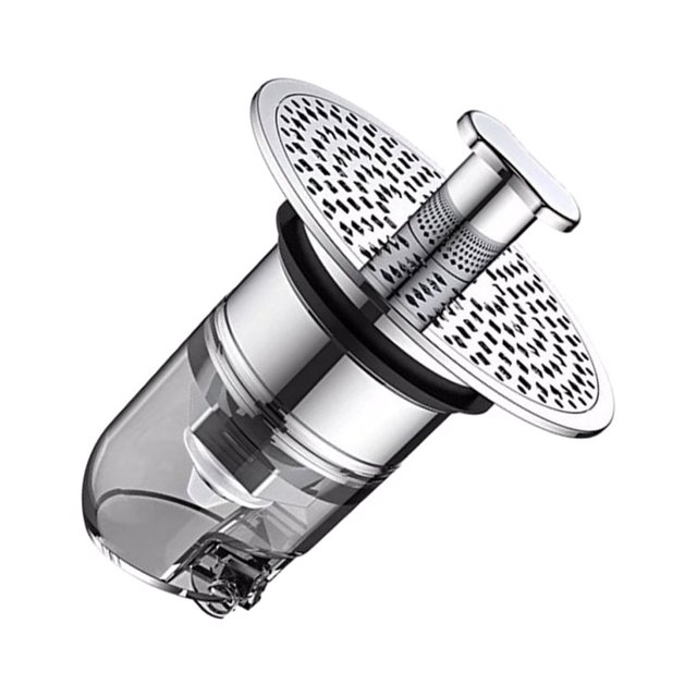 Advancent Tapón de fregadero de tamaño Universal, nueva función, con colador antiobstrucción, fácil de instalar, tapón emergente Accesorios de baño