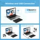 thumbnail image 3 of Tableta de dibujo XP-PEN Deco LW 10x6 Bluetooth Negra, 3 of 8