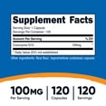 thumbnail image 2 of Nutricost CoQ10 Supplement 100mg, 120 Vegetarian Capsules, 120 Servings, 2 of 5