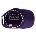 thumbnail image 6 of DALIX Rescue Mom Womens Baseball Cap Dad Hat in Purple, 6 of 7