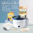 thumbnail image 2 of Kit para Hacer Velas KQU Cera de Soya 1.36 kg con Derretidor Eléctrico, 2 of 7