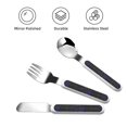 thumbnail image 3 of Kdxio Mathematica Science Toddler Utensils Set - Kids Silverware Set, Set Kids Utensils Set with Case for Preschooler Children, 3 of 8