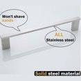 thumbnail image 3 of 304 Stainless Steel Towel Bar, Large Capacity Design, Brushed Chrome Plated, Multi Scenario Applicability, Practical Function for Home, Hotel Bathrooms, 3 of 7