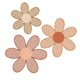 thumbnail image 2 of ColoMX 3 piezas de margaritas para colgar en la pared, decoración rústica de madera con flores., 2 of 8