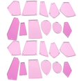 thumbnail image 1 of 50pcs Compact Sew On Acrylic Mirror Delicate Small Rhinestones Decorations Sewing On Rhinestones, 1 of 4