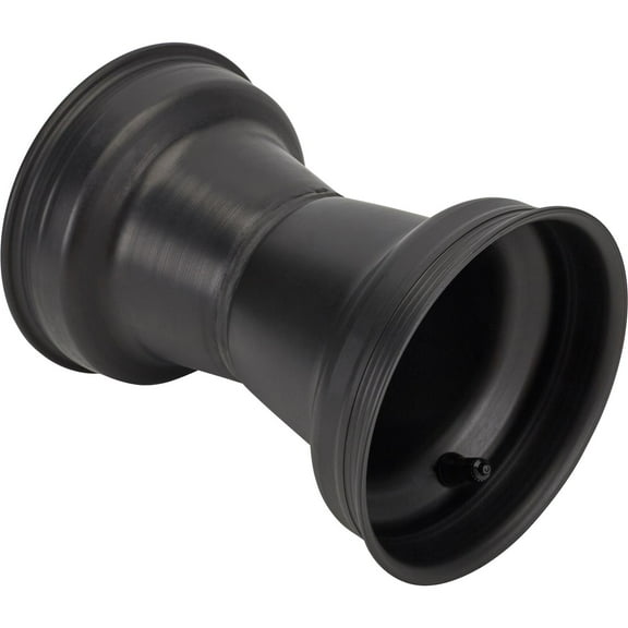 Douglas Wheels 706-409B Classic Spun Aluminum Wheel, 6x8.5, Black