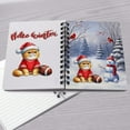thumbnail image 4 of Hello Winter Persian Football Snowman Welcome Snowy Morning Spiral Bound Journal Cat Lover Kitten Owner Gifts 5x7in Spiral Notebook - 01012, 4 of 5