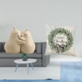 thumbnail image 2 of Juego De Soporte Para Libros De Cerámica Con Forma De Pera Y Funda De Almohada Navideña, Adorno De Estantería De Mano Fina, Funda De Cojín De Poliéster Para El Hogar, La Oficina, El Sofá, 2 of 8