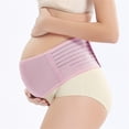 thumbnail image 2 of Bande de Ventre de Maternité Design Ergonomique Couvrant les Bords Résistant à l'Usure Confortable Durable Protecteur de Grossesse Réutilisable Femmes Enceintes Bande de Soutien pour le Ventre pour Femme Enceinte, 2 of 7