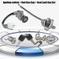 thumbnail image 2 of Ignition Switch Key Lock Gas Tank Cap Set For Gy6 50cc Jonway Taotao Roketa Scooter Moped Bike, 2 of 4