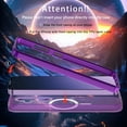 thumbnail image 6 of Dteck Built-in Screen Protector Case for Samsung Galaxy S24 Plus,Compatible with Mag-Safe Slim TPU+PC Full-Body Stylish Shockproof Protective Transparent Cover,Darkpurple, 6 of 7