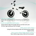 thumbnail image 5 of 10" Ultra-lite Balance Bike no Pedal White Adjustable Handlebar and Seat, 5 of 10