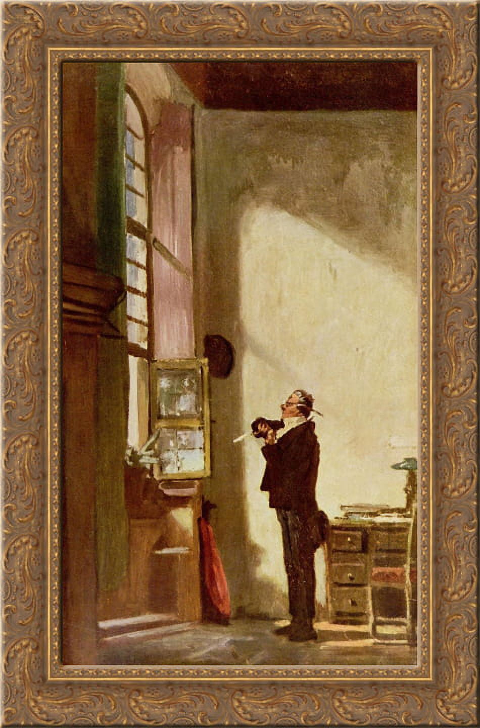 Wedding at Cana 24x20 Gold Ornate Wood Framed Canvas Art by Carl