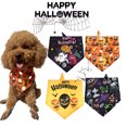 thumbnail image 2 of Pet Bandanas with Cartoon Pattern - Bright Color, Friendly to Skin, Enhance Atmosphere - Polyester Halloween Dog Bandanas Triangle Saliva Scarf - Pet Supplies, 2 of 8