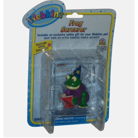 Webkinz Frog Sorcerer Figure Series 1 New Unused Code