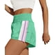 thumbnail image 3 of Pantalones cortos para correr LAMISSCHE para mujer, cintura alta, color crema, 3 of 6