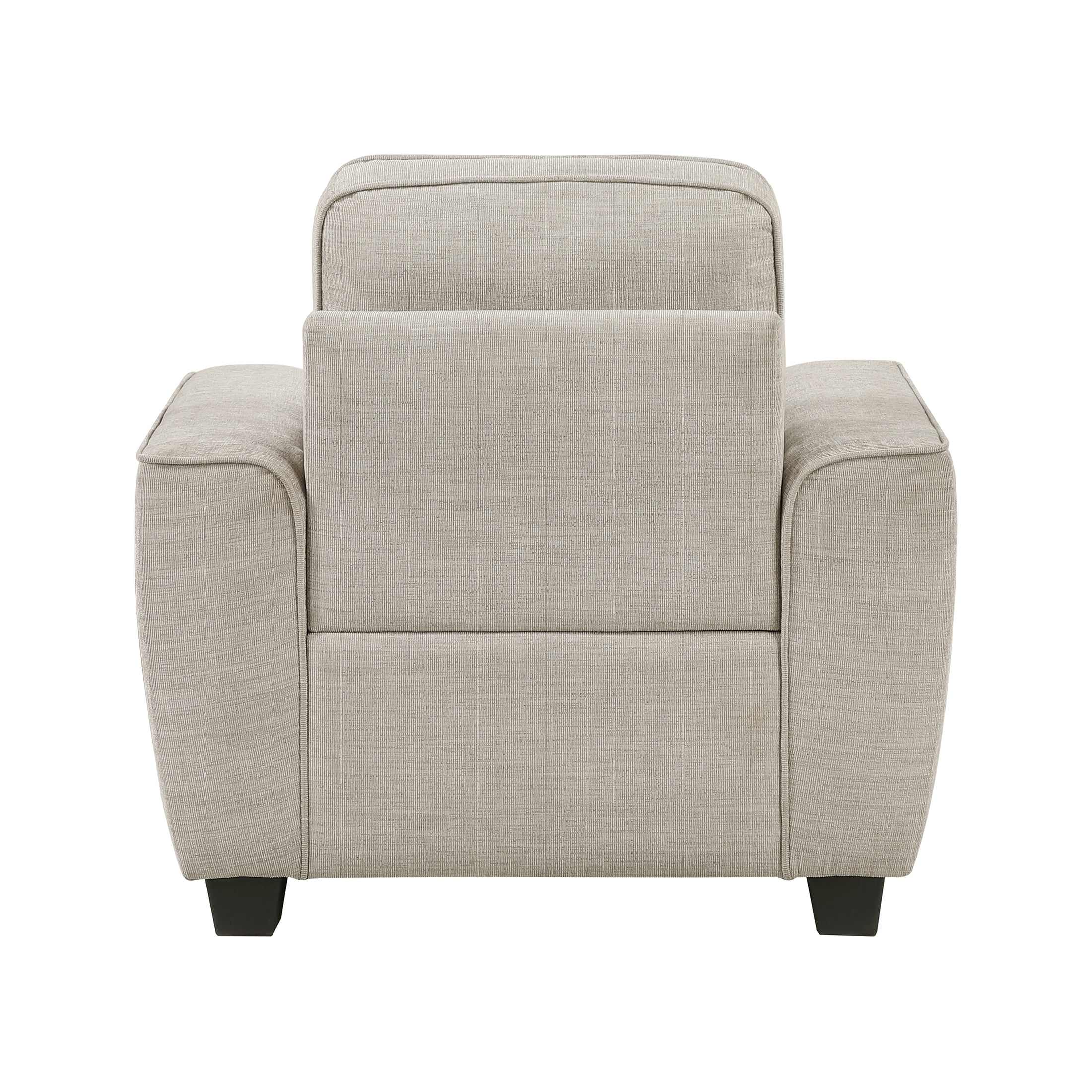 OakvillePark Harpshire Chenille Arm Chair, Taupe