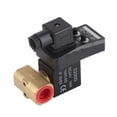 thumbnail image 3 of Válvula de drenaje electrónica con temporizador, válvula solenoide eléctrica para drenaje de tanque de compresor de aire, tipo dividido, CC 24 V, 3 of 14