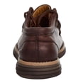 thumbnail image 4 of 12-020-2050-0121  Men`s Stetson Oiled Brown Distressed Bullhide Lace Up Casual Shoe, 4 of 5
