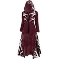 thumbnail image 6 of Cosplay Womens Festival  Dresses Dresses for Women Sweater Medieval Hooded Fall Winter Dresses 2023, 6 of 10