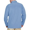 thumbnail image 3 of Propper Men’s I.C.E. Performance Long Sleeve Polo Shirt-Light Blue,Sizes Upto 8XL, Breathable, Moisture-Wicking, Pen Pocket, Sunglass Loop, 3 of 8