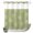 Sage, variant on No Hook Shower Curtain, Sage Green Palm Shower Curtains for Bathroom with See Through Top Window, Summer Tropical Coconut Trees Waterproof & Washable Bath Curtain Long 72"x78"