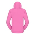 thumbnail image 4 of Inglocry Women's Rain Jacket Soft Lightweight Full Zip Sweatshirts Coat Casual Winter Warm Sweaters with Pockets Outdoor Coat Pink M, 4 of 5