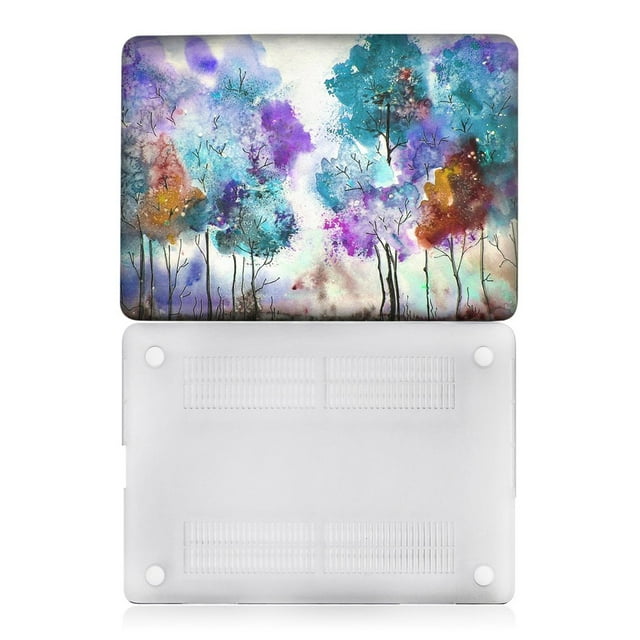 Housse de Protection pour Ordinateur Portable pour Macbook Pro 15 Pouces Surface de Peinture Unique Housse Rigide Résistante aux Rayures Housse Décorative pour Ordinateur Portable
