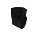 thumbnail image 4 of Leatherboss Men's Organiser Shoulder Bag with 6 Zipper Pocket and 2 Snap Pockets, Black, 4 of 5