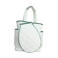 thumbnail image 4 of lacooooppia Pickleball Bag Pickleball Racquet Carrier Women Men Fitness Practical Multipurpose Lightweight Pickleball Racket Bag Backpack White, 4 of 8