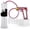 Pink, variant on LeLuv® Premium Maxi Penis Pump w/ Purple Handle, Silicone Hose | 4 Constriction Rings | 9" x 1.75" Vibrating Cylinder