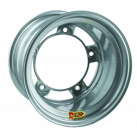 Aero Race Wheels 51-080520 51 Series Spun Wheel - Silver - 15 x 8 in. - Wide 5 - 2 in. Back Spacing - 14 lbs