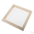 thumbnail image 1 of KLKCMS 2pcs Mesh Screen with Natural Wooden Frame,Paper Making DIY Tools for Kids Teens 20x20cm, 1 of 9