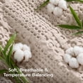 thumbnail image 7 of Joyfy Waffle Blanket - Turkish Cotton Soft Beige Blanket, 7 of 7