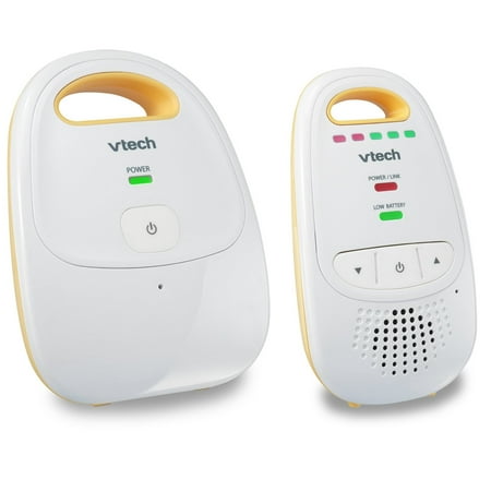 VTech DM111 Audio Baby Monitor with up to 1,000 ft of Range, 5-Level Sound Indicator, Digitized Transmission & Belt