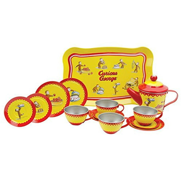 Curious george 2025 tea set