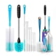 thumbnail image 1 of Bottle Brush Tube Cleaning Set, Long Handle Bottle Cleaner, 1 of 5