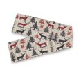 thumbnail image 7 of Yayeee Table Runner 90 inches Long Home Kitchen Dinning Party Decoration, Red Deer, 7 of 7