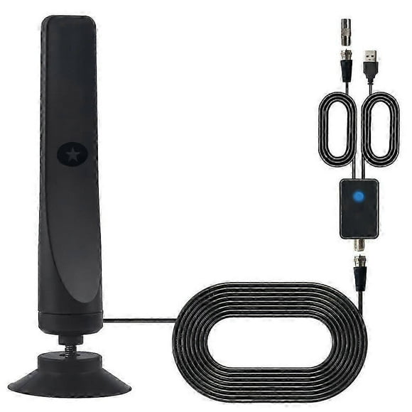 Rewave Antena, Rewave Antenna, TV Antenna, Suction Cup TV Antenna Plug Play