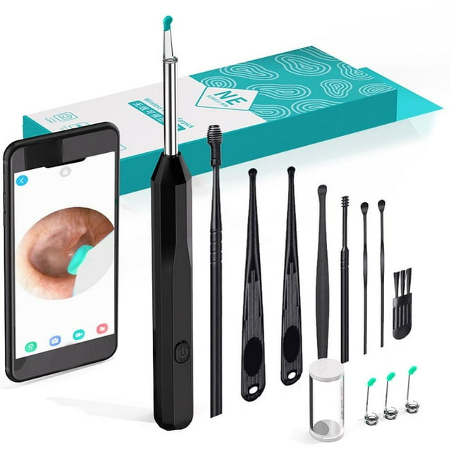 Smart Ear Wax Removal Cleaner Wireless Visual Endoscope Otoscope Camera