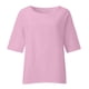 thumbnail image 4 of Fiudx Ofertas y Liquidaciones Blusa Holgada con Cuello Redondo y Mangas Recortadas a La Moda de Verano para Mujer, 4 of 5