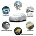thumbnail image 2 of OTOEZ Car Cover Heavy Duty Waterproof Full Car Cover All Weather Protection Outdoor Indoor Use UV Dustproof for Auto SUV Sedan, 2 of 7