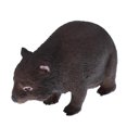 thumbnail image 4 of Animal realista modelo estatuilla Zulema ciencia naturaleza juguetes Wombat, 4 of 7