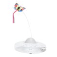 thumbnail image 2 of Jouet Volant Rotatif Électrique 2 en 1 pour Chat, Forme de Teaser Lumineux, 2 of 8