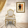 thumbnail image 3 of Toulouse-Lautrec, Henri 14x18 Gold Ornate Wood Framed with Double Matting Museum Art Print Titled - Bruant At The Mirliton, 3 of 4