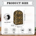 thumbnail image 6 of HELLHERO There is only one dust cover Blender Covers Sunflowers for Top Handle Polyester Kitchen Appliance Protections, 6 of 6