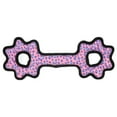 thumbnail image 2 of Tuffy Ultimate Tug-O-Gear Pink Leopard Durable Plush Squeaky Dog Toy, 2 of 8