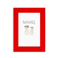thumbnail image 1 of Natural Mushroom island Painting Picture Display Art Red Photo Frame, 1 of 4