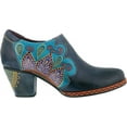 thumbnail image 3 of Women's L'Artiste Zami Round Toe Side-Zipped Slip-On Ankle Boots, Blue, Size EU 41, 3 of 7