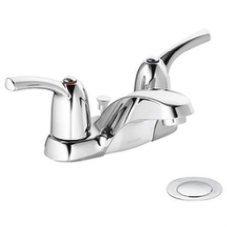 Moen CA84403 Chrome Touch Control 2-Handle Low Arc Lavatory Faucet